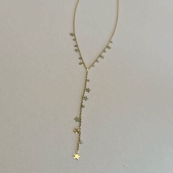 Star drop necklace #1384 - Picture 3 of 4